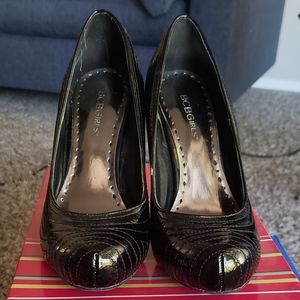 BCBG Patent Pumps